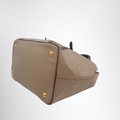 Louis Vuitton Preowned Luxury BN1841 Logo Jacquard 2-Way Tote Bag Bottom Side View1 - Antonio & Co.