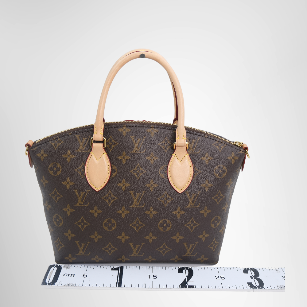 Louis Vuitton Preowned Luxury Bag Boetie PM NM Handbag in Monogram Canvas Back View