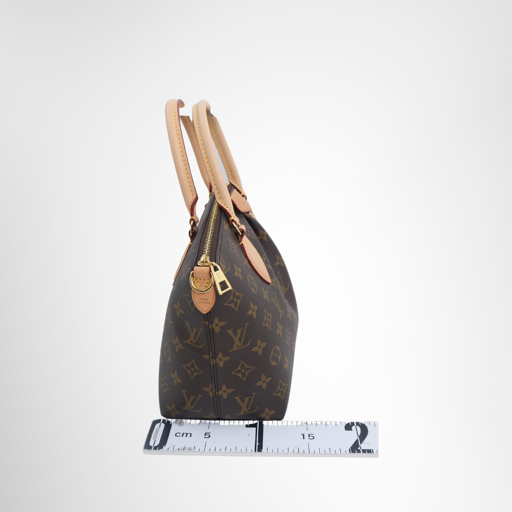 Louis Vuitton Preowned Luxury Bag Boetie PM NM Handbag in Monogram Canvas Side View