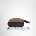 Louis Vuitton Preowned Luxury Bag Damier Ebene Ipanema GM Shoulder Bag Bottom View