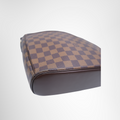 Louis Vuitton Preowned Luxury Bag Damier Ebene Ipanema GM Shoulder Bag Bottom View 3