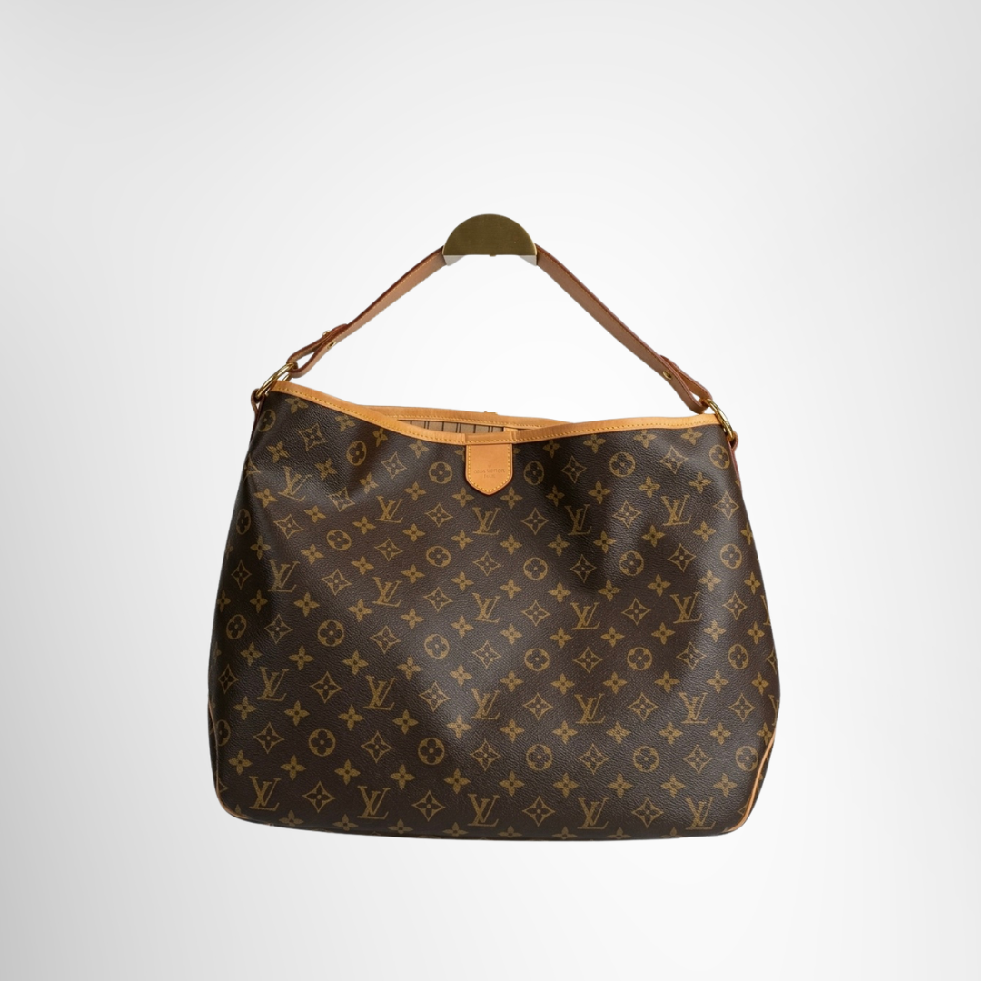 Louis Vuitton Preowned Luxury Bag Delightful MM Monogram Front View