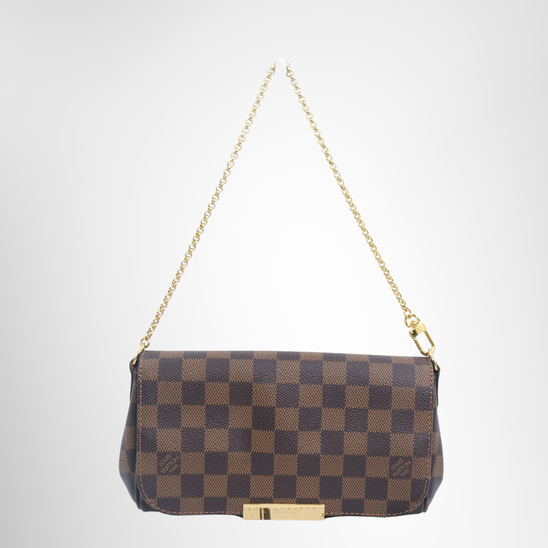 Louis Vuitton Preowned Luxury Bag Favorite Strap PM Front View