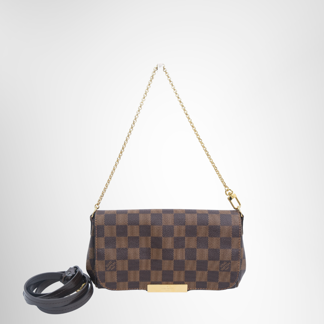 Louis Vuitton Preowned Luxury Bag Favorite Strap PM Front View 2