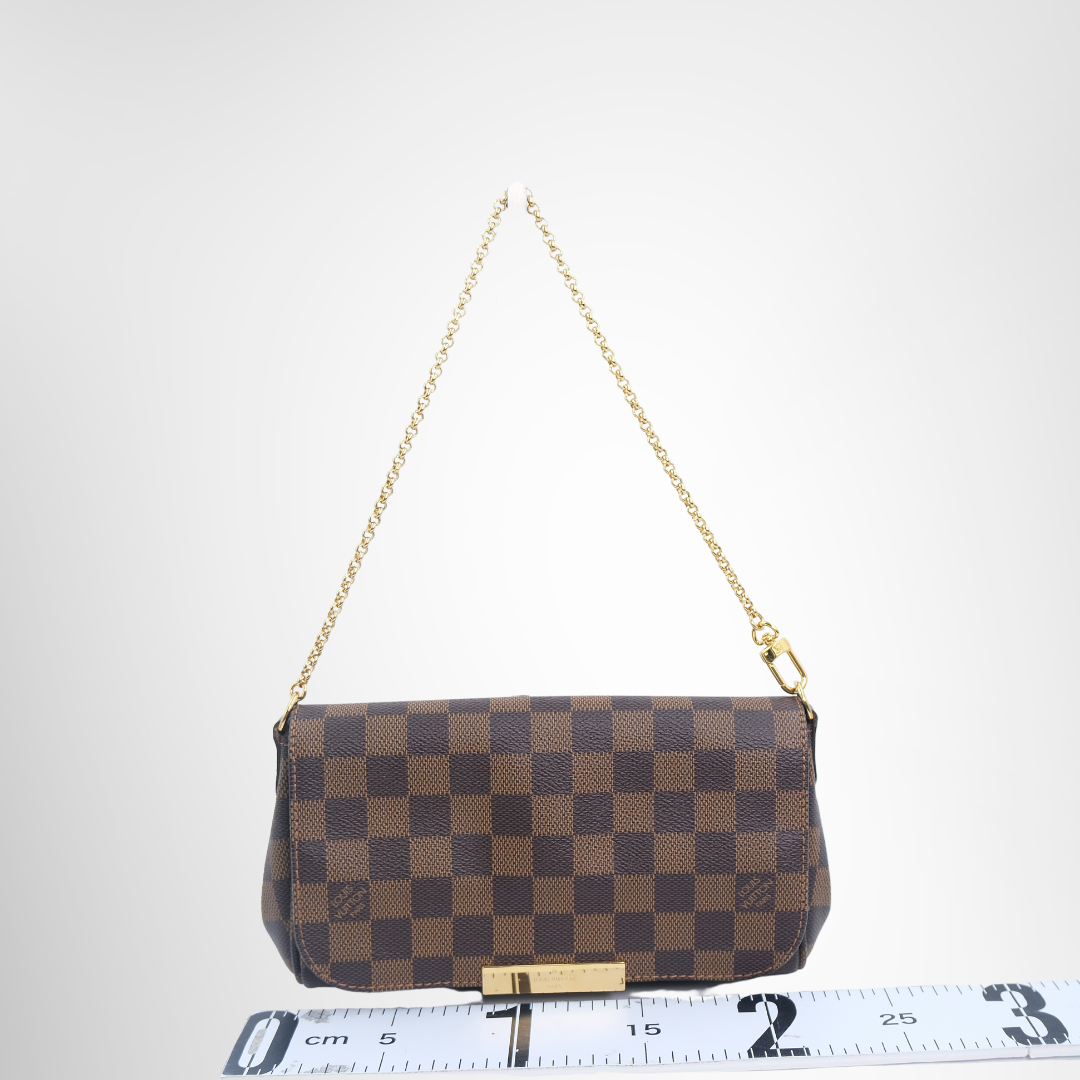 Louis Vuitton Preowned Luxury Bag Favorite Strap PM Front View 3