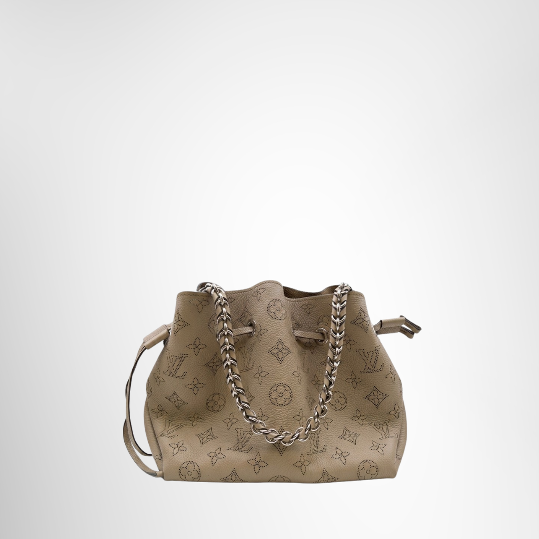 Louis Vuitton Preowned Luxury Bag Mahina Bella Bag Front View
