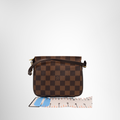 Louis Vuitton Preowned Luxury Bag Mini Trousse Pochette Back View