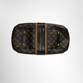 Louis Vuitton Preowned Luxury Bag Monogram Mirage Griet Black Bottom View