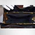Louis Vuitton Preowned Luxury Bag Monogram Mirage Griet Black Interior View