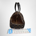 Louis Vuitton Preowned Luxury Bag Monogram Mirage Griet Black Side View
