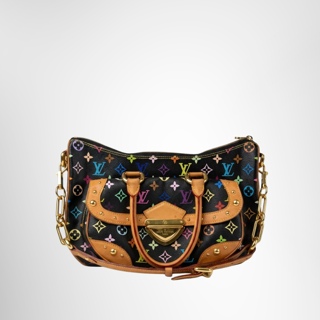 Louis Vuitton Preowned Luxury Bag Monogram Multicolor Rita Bag Front View