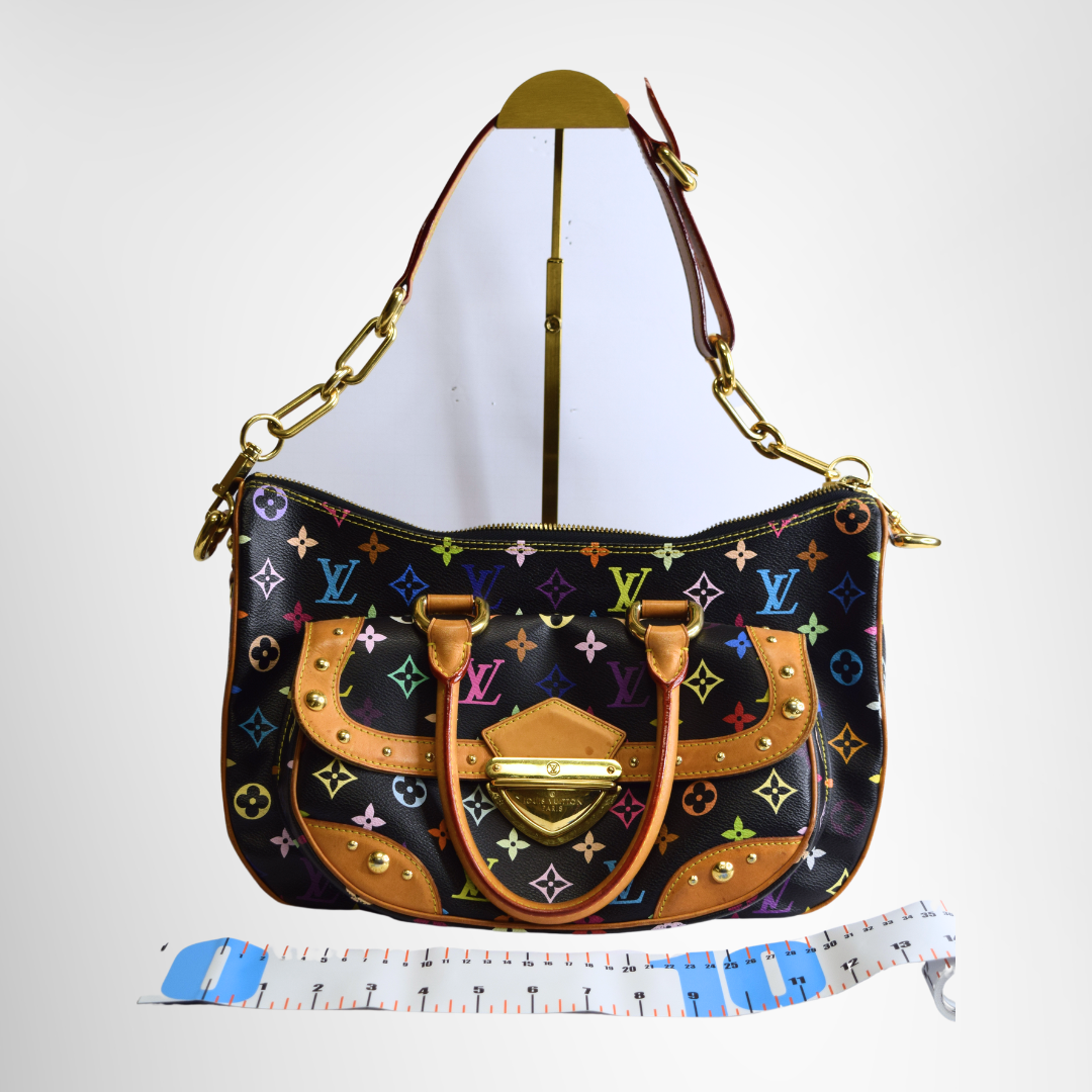 Louis Vuitton Preowned Luxury Bag Monogram Multicolor Rita Bag Front View 2