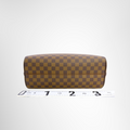 Louis Vuitton Preowned Luxury Bag Nolita Satchel in Damier Ebene Canvas Bottom View