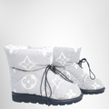 Louis Vuitton Preowned Luxury Boots Pillow Line Monogram Boots Side View