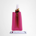Louis Vuitton Preowned Luxury Capucines BB Cherry Blossom Side View