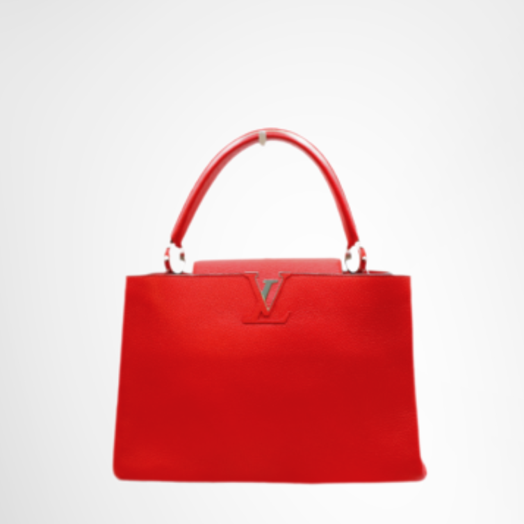 Louis Vuitton Preowned Luxury Capucines MM Bag Front Page2 - Antonio & Co.