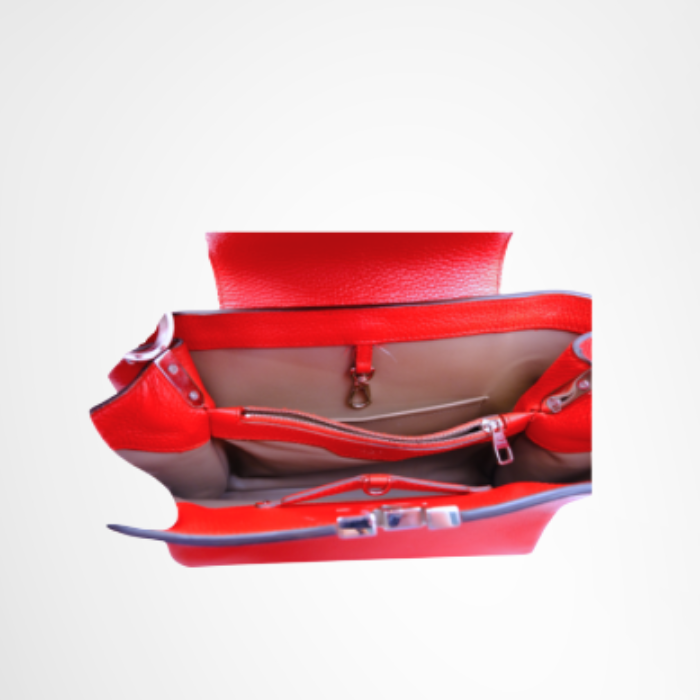 Louis Vuitton Preowned Luxury Capucines MM Bag Inside View - Antonio & Co.
