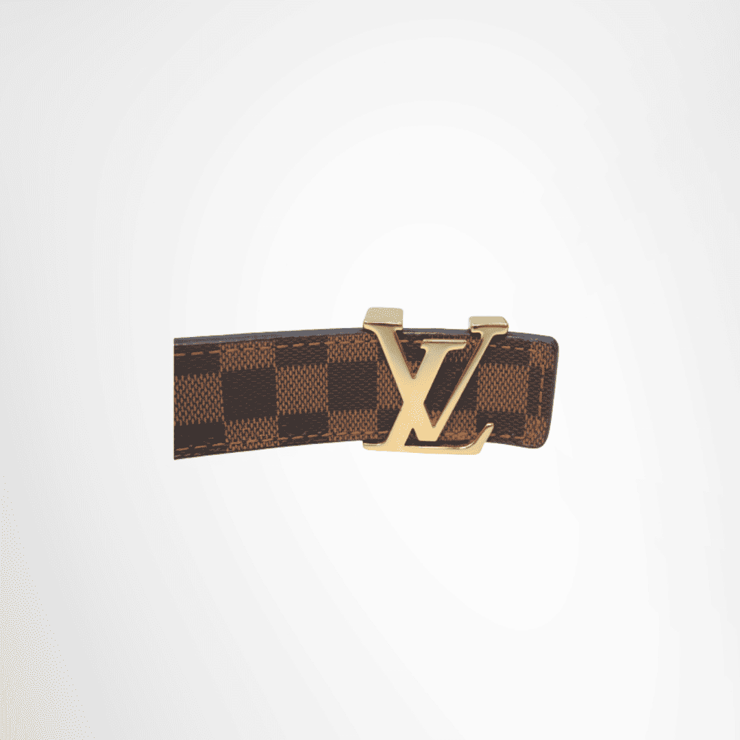 Louis Vuitton Damier Ebene LV Initiales Belt – 80 cm