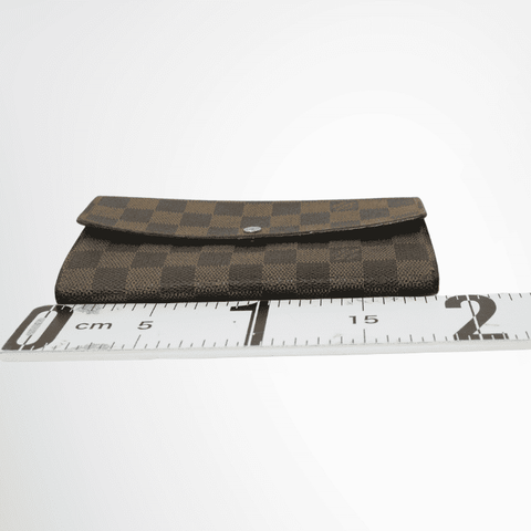 Louis Vuitton Damier Ebene Sarah Wallet