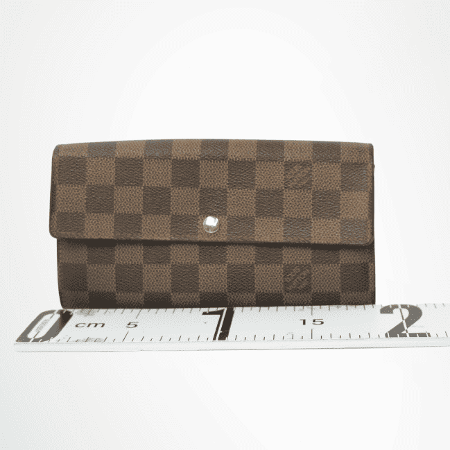 Louis Vuitton Damier Ebene Sarah Wallet