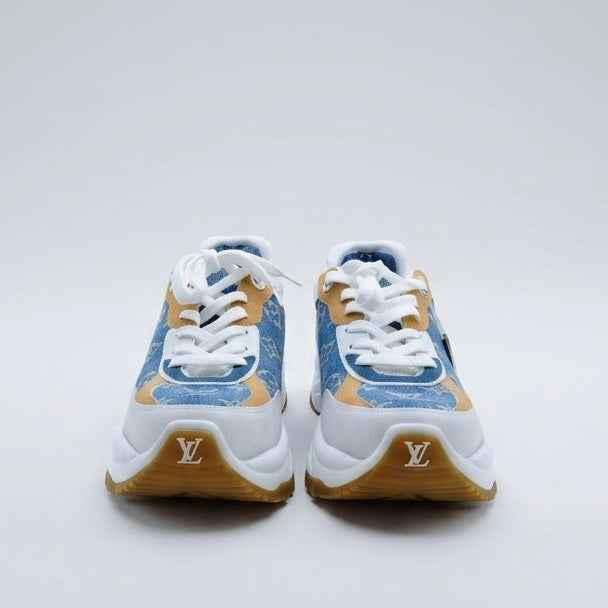Louis Vuitton Run 55 Sneakers – Blue Denim