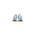 Louis Vuitton Preowned Luxury Demin Sneakers Shoes Front View - Antonio & Co.