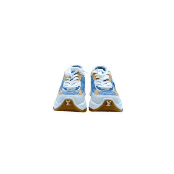 Louis Vuitton Run 55 Sneakers – Blue Denim