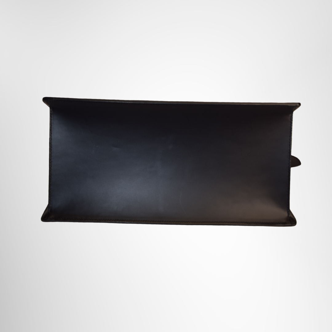Louis Vuitton Preowned Luxury Epi Riviera Black Bottom View