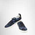Louis Vuitton Preowned Luxury Frontrow Low-Top Sneaker Front And Side View