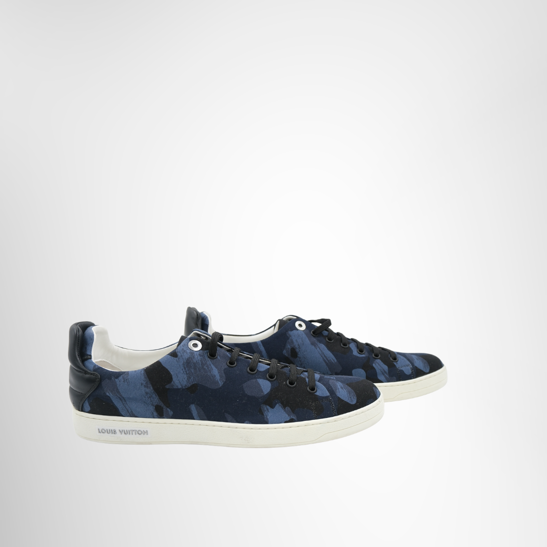 Louis Vuitton Preowned Luxury Frontrow Low-Top Sneaker Side View
