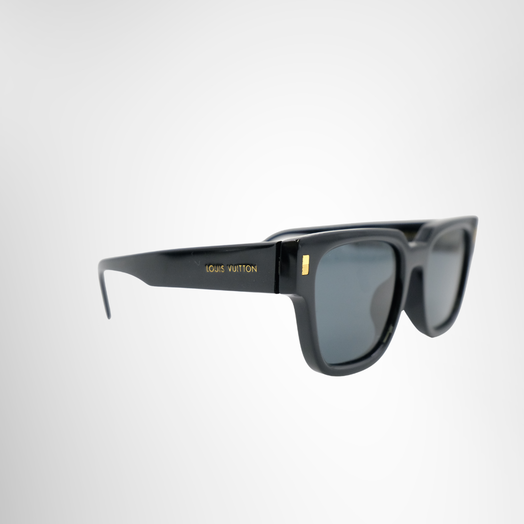 Louis Vuitton Preowned Luxury LV Escape Square Sunglasses Front Side View - Antonio & Co.