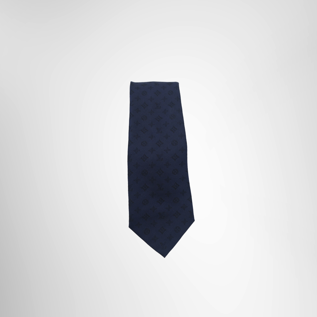 Louis Vuitton Preowned Luxury Monogram Shadow Tie Front Page
