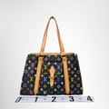 Louis Vuitton Preowned Luxury Multicolor Aurelia MM Tote Bag Front View - Antonio & Co.