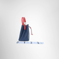 Louis Vuitton Preowned Luxury NéoNoé MM Bucket Bag – Blue Epi Leather Side View