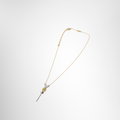 Louis Vuitton Preowned Luxury Necklace Essential V Strass Necklace Front View 2