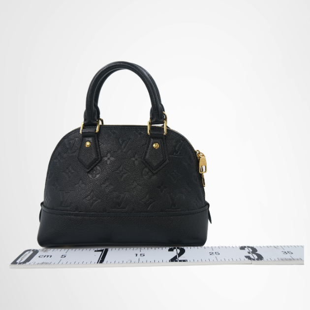Louis Vuitton Preowned Luxury Neo Alma BB Monogram Empreinte Back View