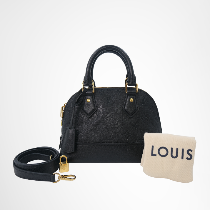 Louis Vuitton Preowned Luxury Neo Alma BB Monogram Empreinte Front Page
