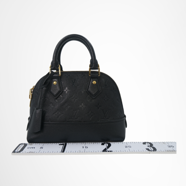 Louis Vuitton Preowned Luxury Neo Alma BB Monogram Empreinte Front View 1