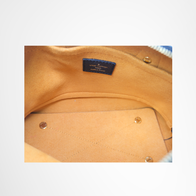 Louis Vuitton Preowned Luxury Neo Alma BB Monogram Empreinte Interior View