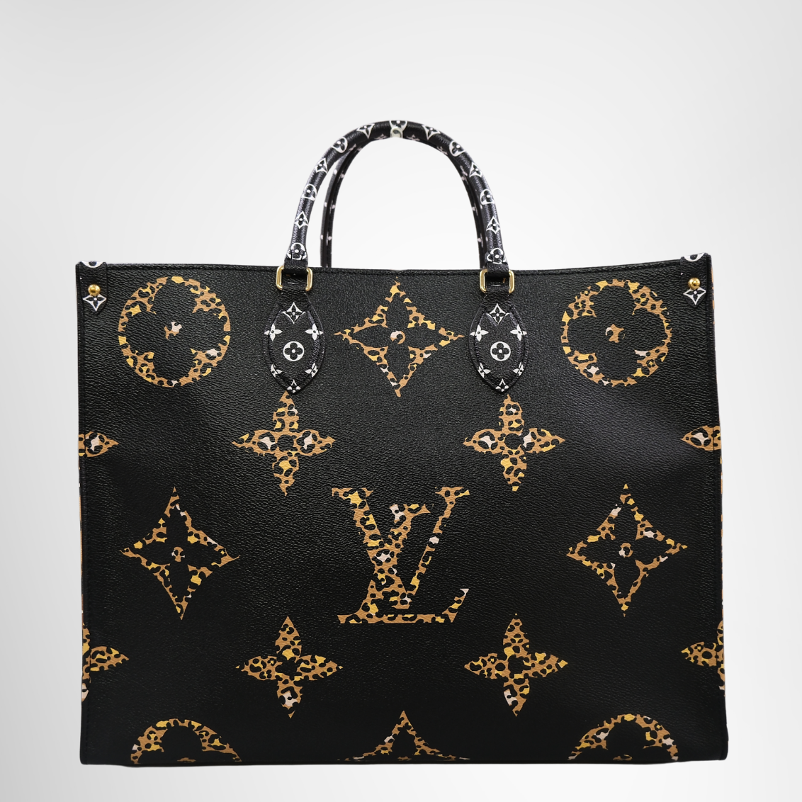 Louis Vuitton OnTheGo GM Monogram Jungle Limited Edition Tote Bag
