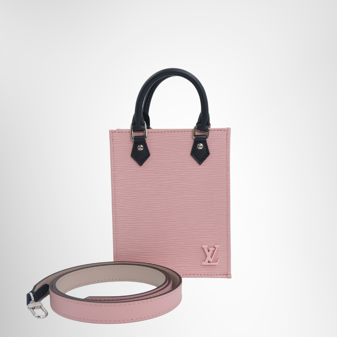 Louis Vuitton Preowned Luxury Petitsack Plustrap Bag Front View With Strap