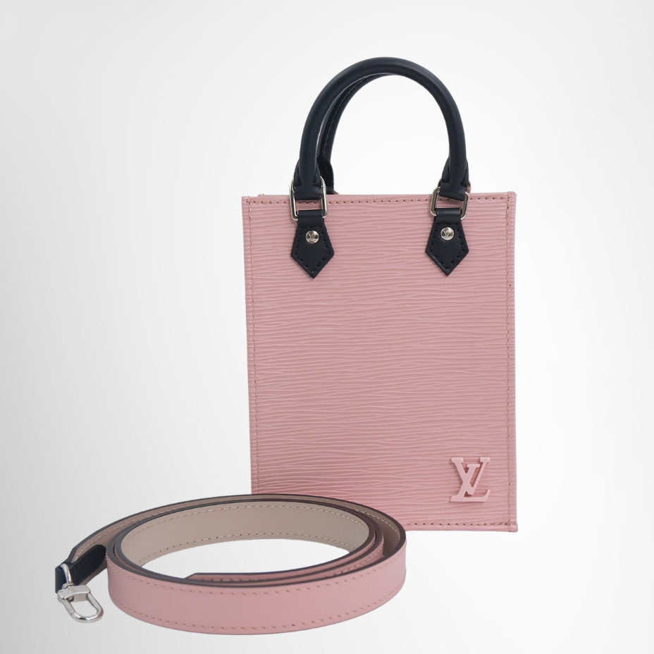Louis Vuitton Preowned Luxury Petitsack Plustrap Bag Front View With Strap