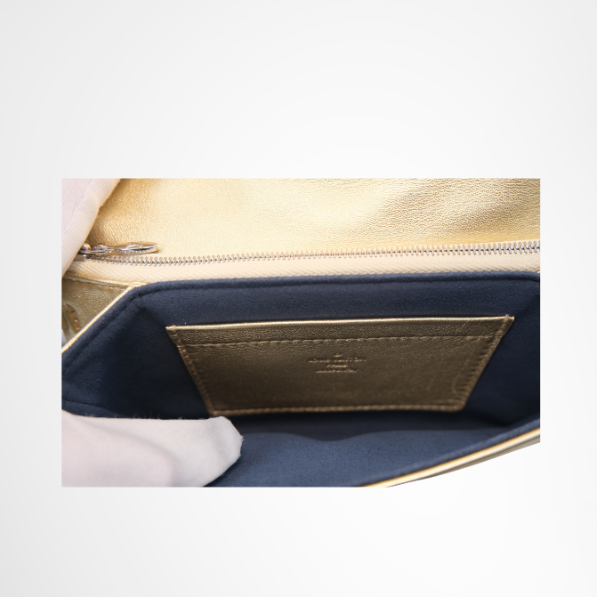 Louis Vuitton Preowned Luxury Pochette Coussin Interior View