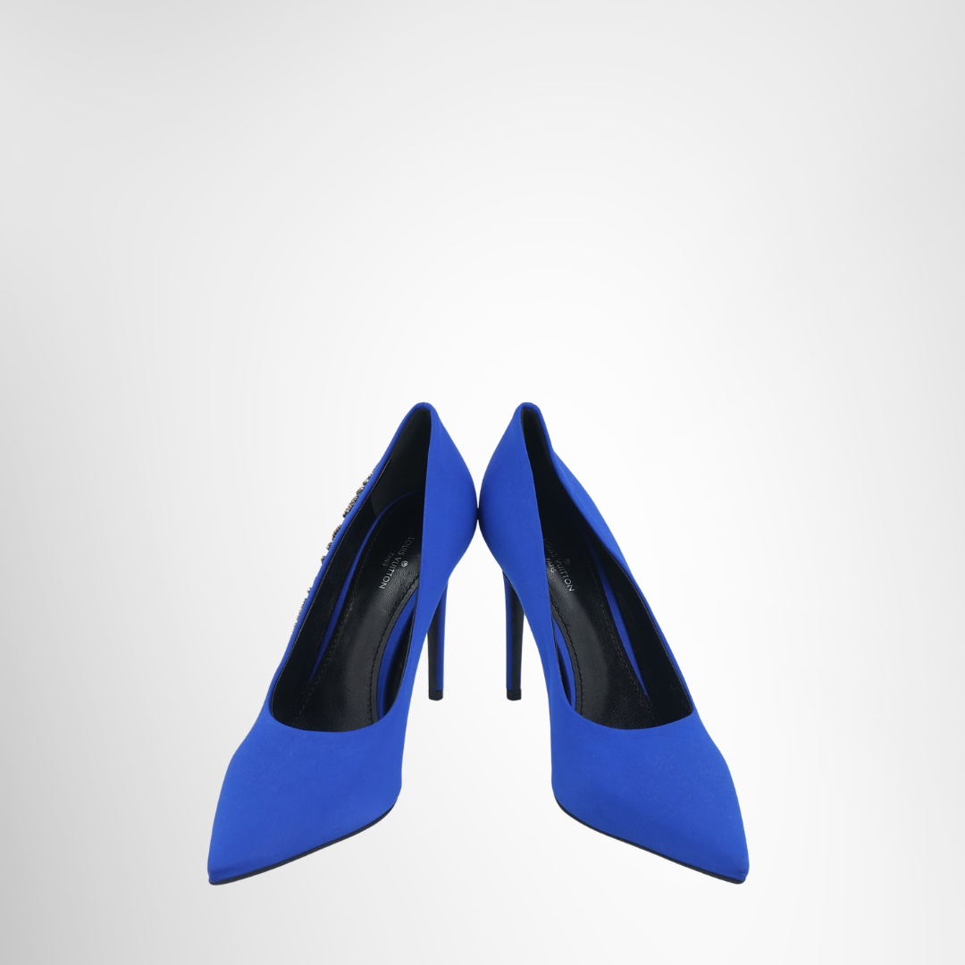 Louis Vuitton Preowned Luxury Pumps Front And Side View