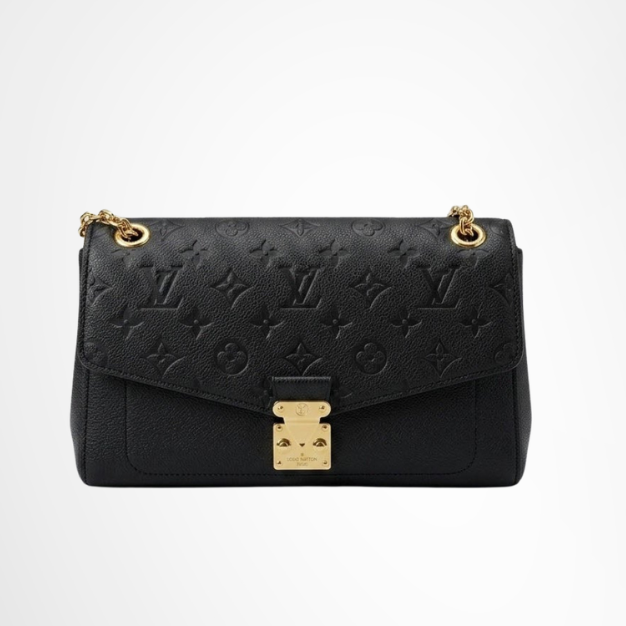 Louis Vuitton Preowned Luxury Saint Germain Monogram Empreinte Leather Bag Front Page