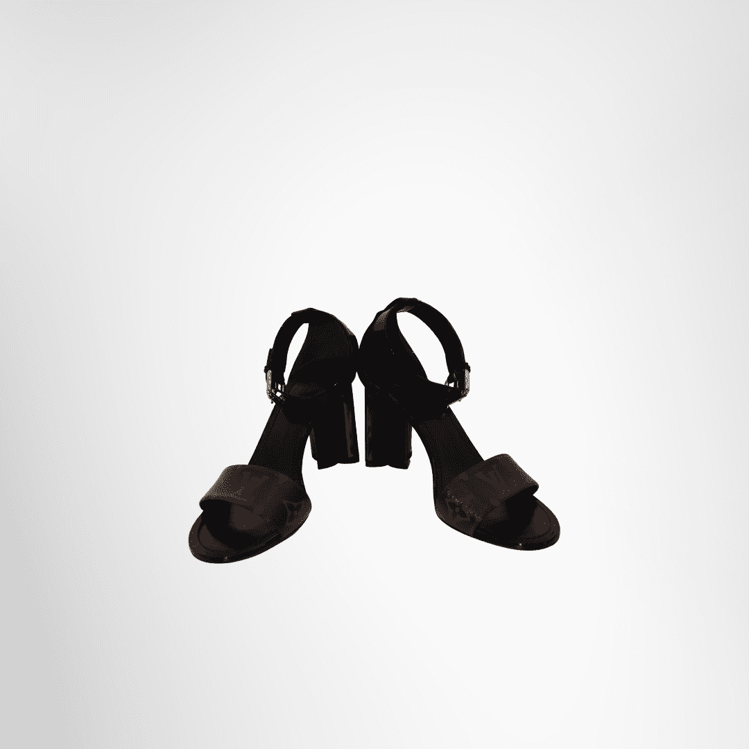 Louis Vuitton Preowned Luxury Sandals Silhouette Sandals Front View 3
