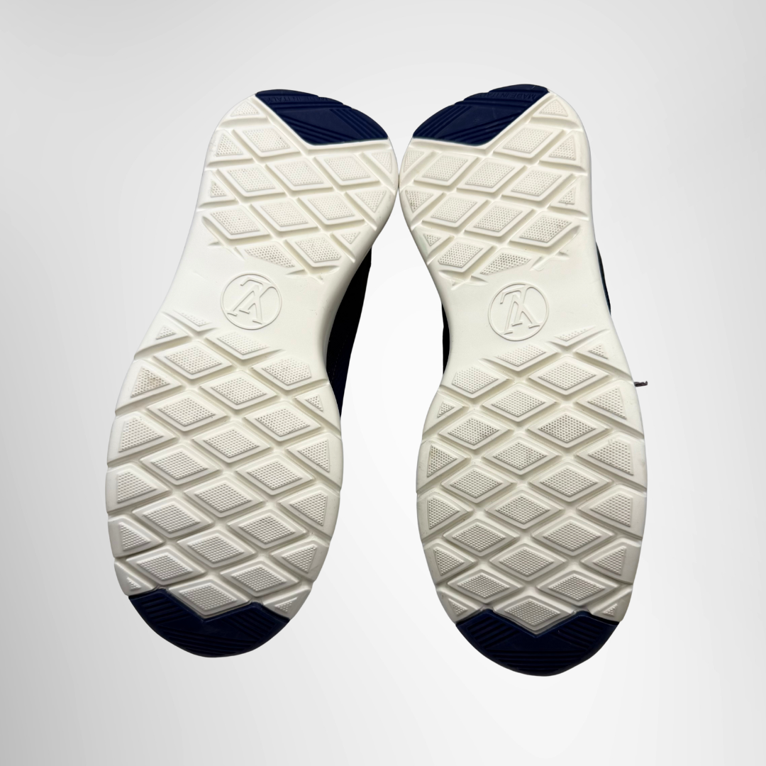Louis Vuitton Preowned Luxury Shoes Aftergame Line Sneaker Bottom View