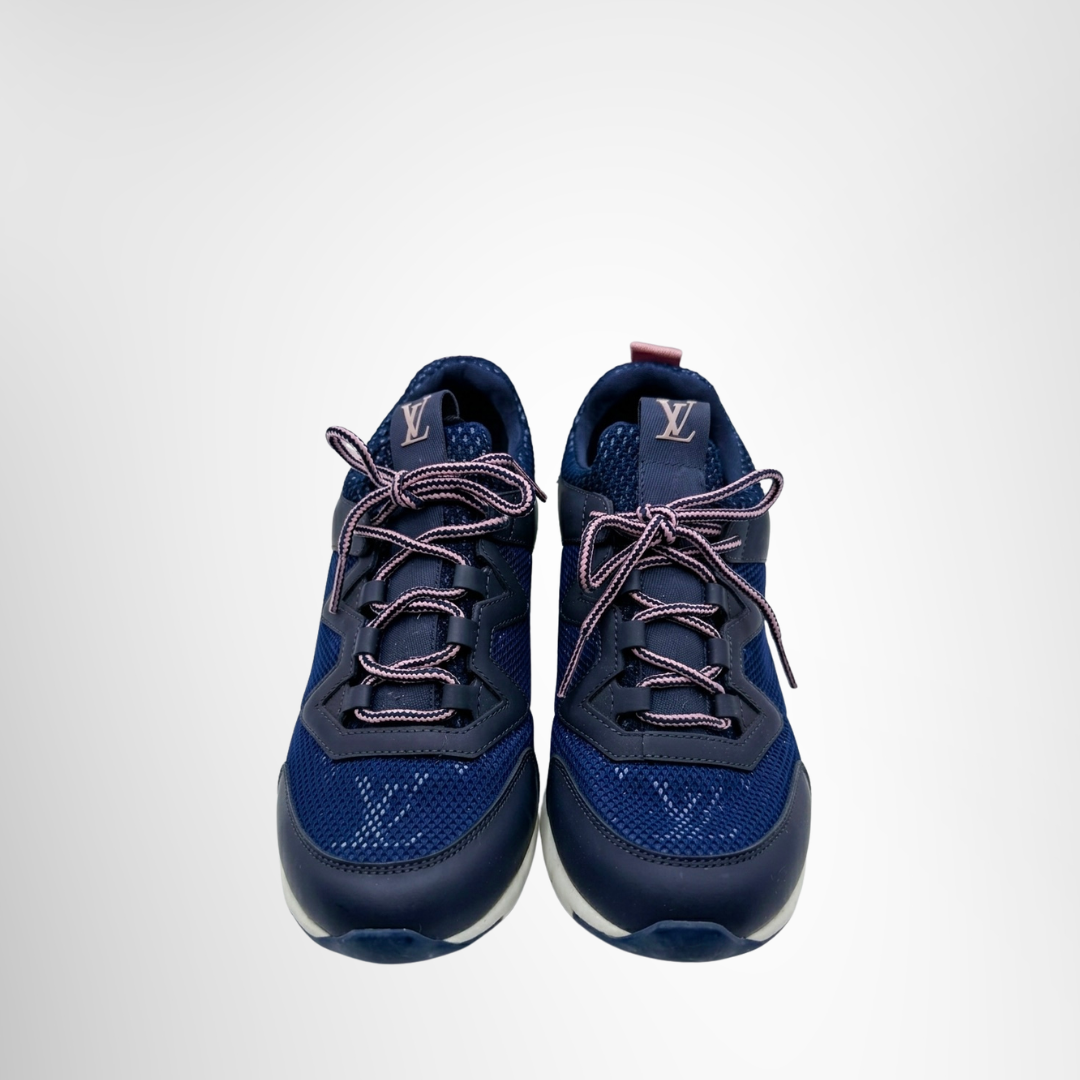 Louis Vuitton Preowned Luxury Shoes Aftergame Line Sneaker Front View