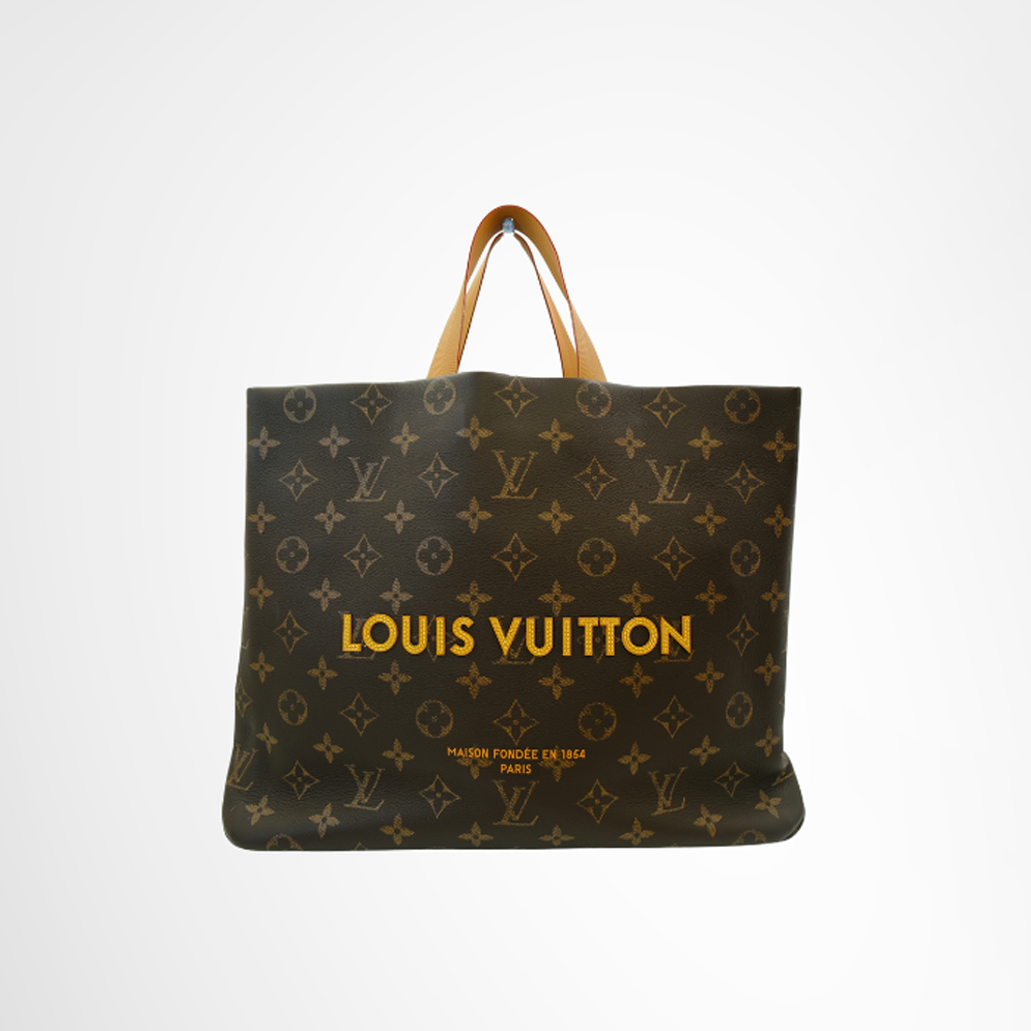 Louis Vuitton Preowned Luxury Shopper Tote MM Bag Front Page - Antonio & Co.