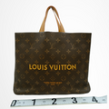 Louis Vuitton Preowned Luxury Shopper Tote MM Bag Front View - Antonio & Co.